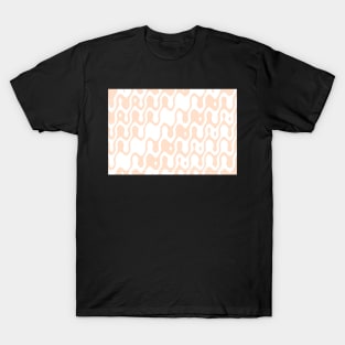 Dreamy, print in pastel coral color T-Shirt